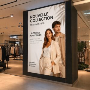 ÉCRAN LED P3 INDOOR 128 × 80 CM – ÉTANCHE, PROGRAMMABLE, HAUTE LUMINOSITÉ POUR VITRINE & INTÉRIEUR