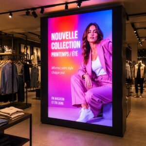 ÉCRAN LED P5 D'OCCASION 100 × 100 CM – HAUTE LUMINOSITÉ POUR AFFICHAGE PUBLICITAIRE
