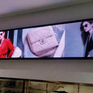 ÉCRAN LED P3 80 × 22 CM – SANS CARTE GRAPHIQUE, HAUTE LUMINOSITÉ POUR AFFICHAGE PUBLICITAIRE