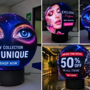 Spherical LED Display, P3.9 - 60CM Diameter